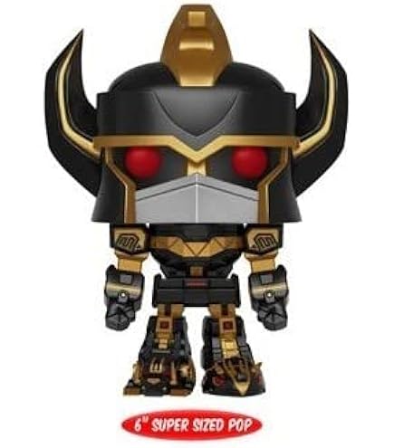 Amazon.com: Funko Pop Power Rangers: Black and Gold Alpha 5